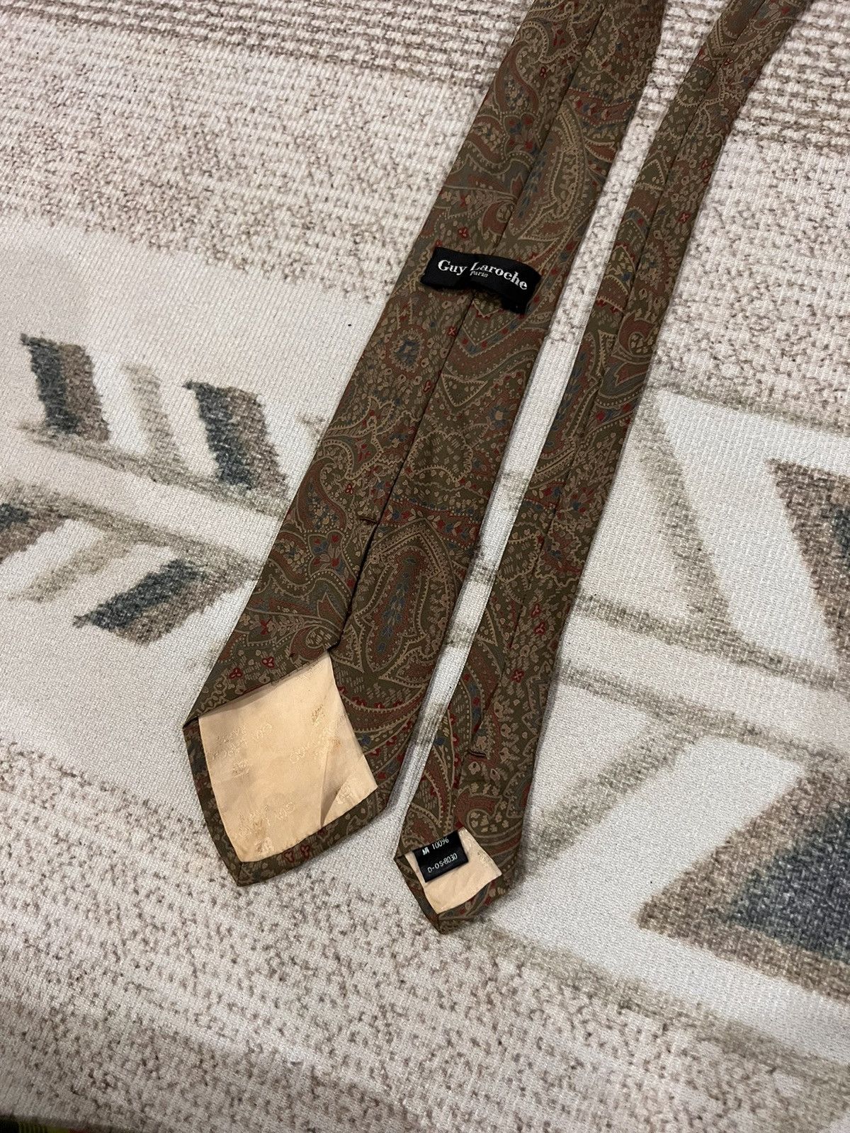 Guy Laroche Vintage Guy Laroche Tie Size ONE SIZE - 4 Thumbnail