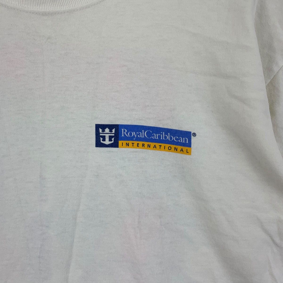 Vintage Vintage ROYAL CARIBBEAN CASINO Winner Artwork Tee Shirt Size US L / EU 52-54 / 3 - 4 Thumbnail