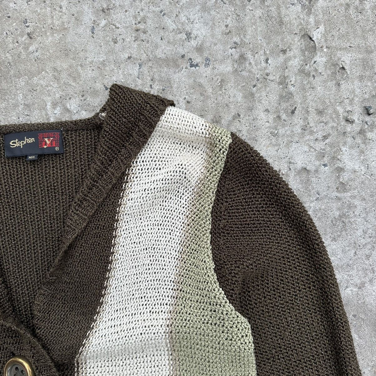 If Six Was Nine × Japanese Brand × Y/Project Vintage Japanese Style Knit Cardigan Y2K Style USA 00s Size M / US 6-8 / IT 42-44 - 7 Thumbnail