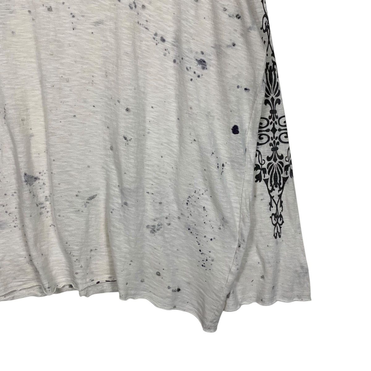 Japanese Brand PADROCK Trashed Style Oversized Sweater #2006-C87 Size US XXL / EU 58 / 5 - 4 Thumbnail