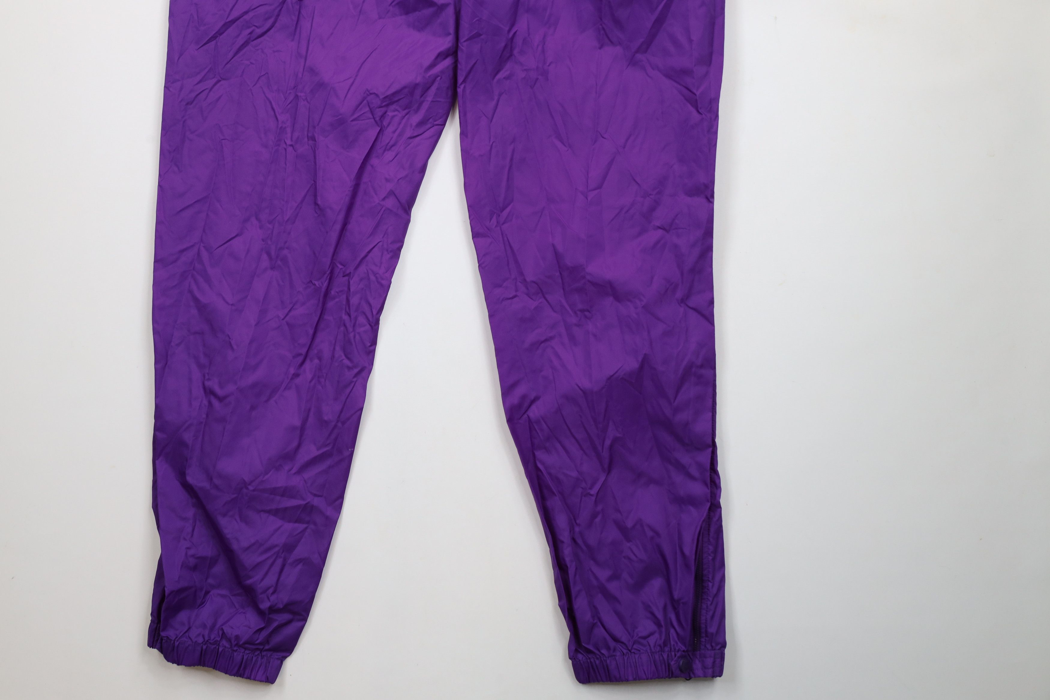 Columbia × Vintage Vintage 90s Columbia Waterproof Rain Joggers Pants Purple Size 30" / US 8 / IT 44 - 11 Thumbnail