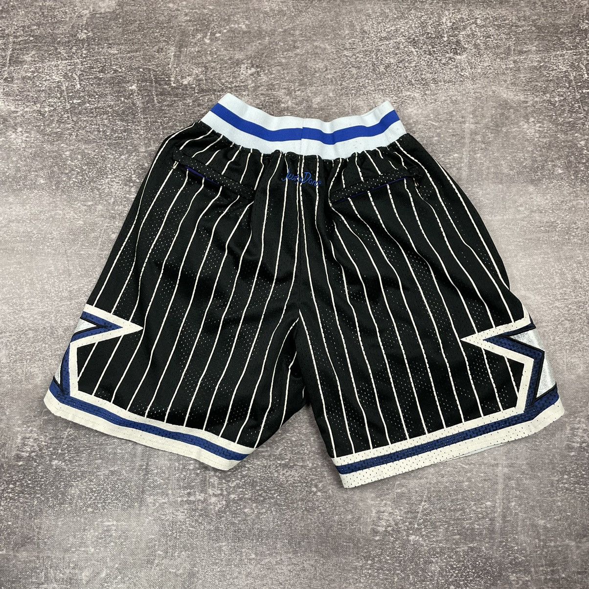 NBA Vintage Just Don NBA Orlando Magic 1992 Made in USA Shorts Size US 32 / EU 48 - 10 Thumbnail