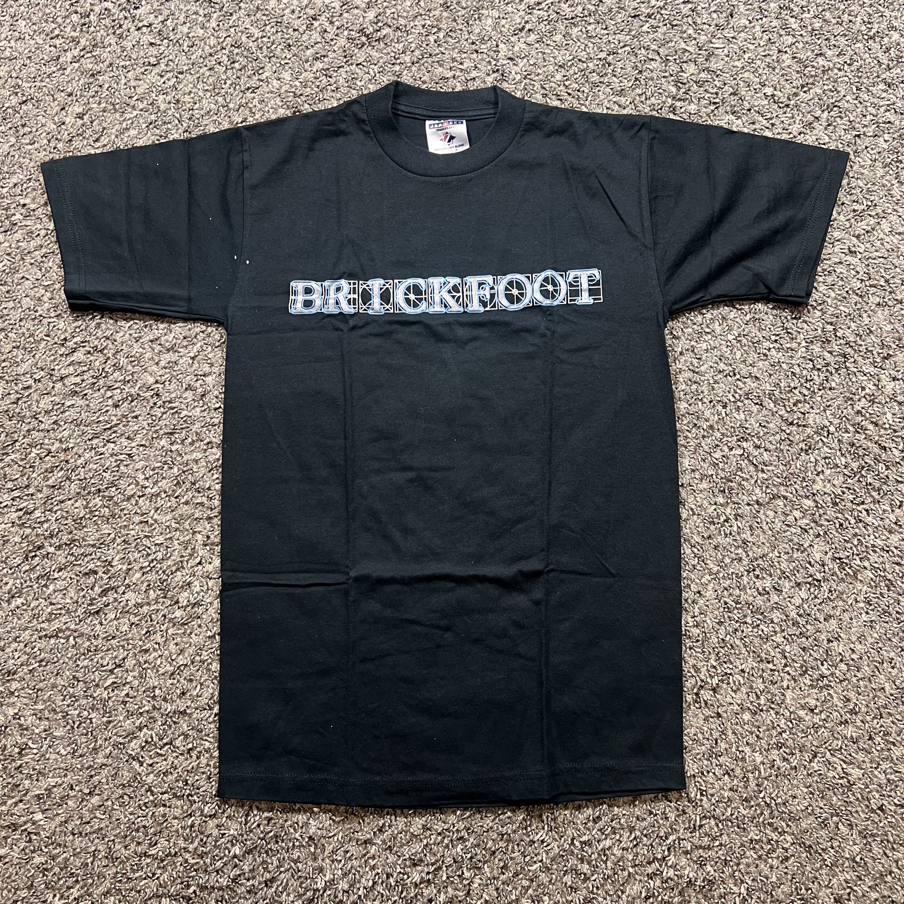 Band Tees × Jerzees 1990's Vintage Brickfoot Band T Shirt Size US S / EU 44-46 / 1 - 1 Thumbnail