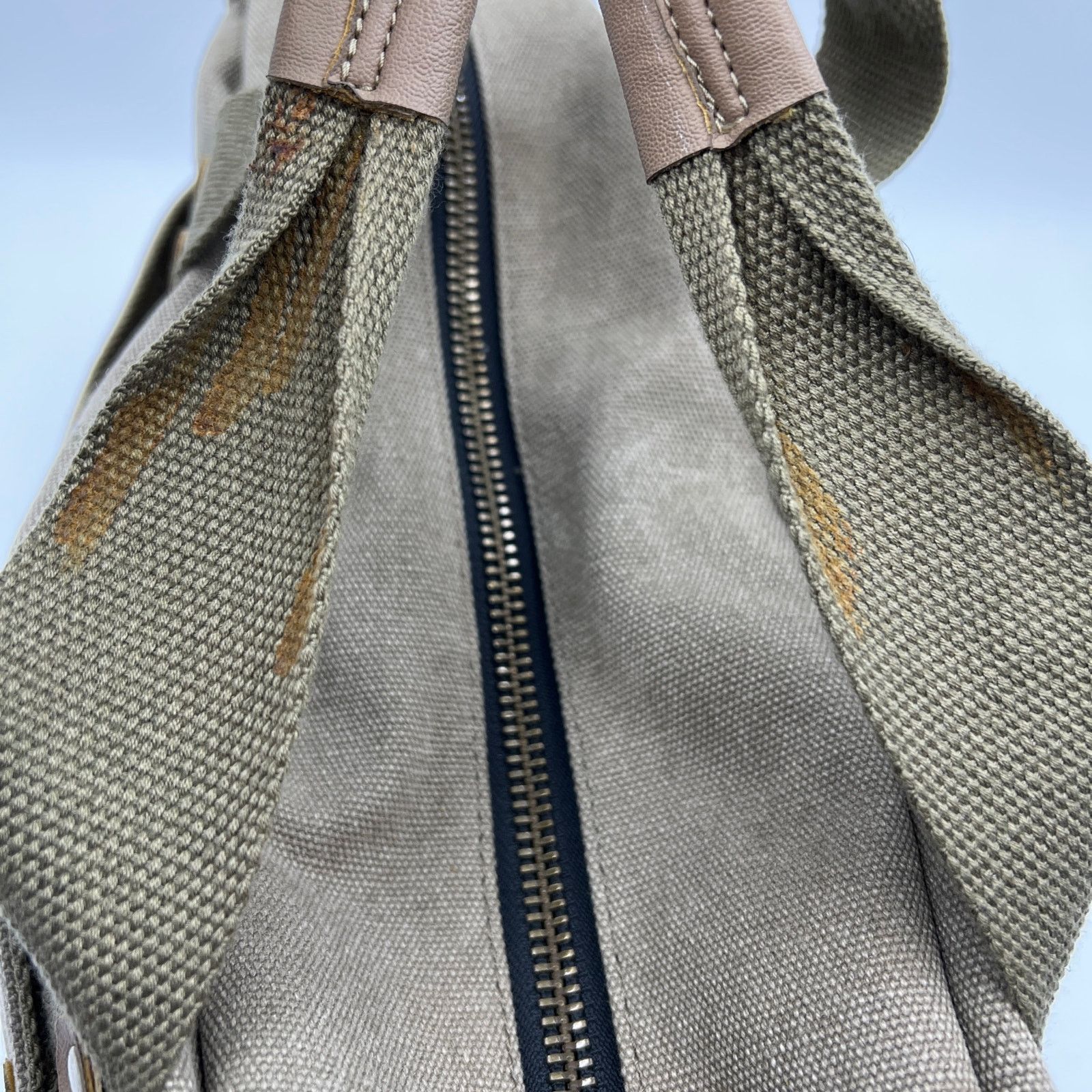 Other J. Fold Canvas Duffle Gray Overnighter Weekender Bag Size ONE SIZE - 7 Thumbnail