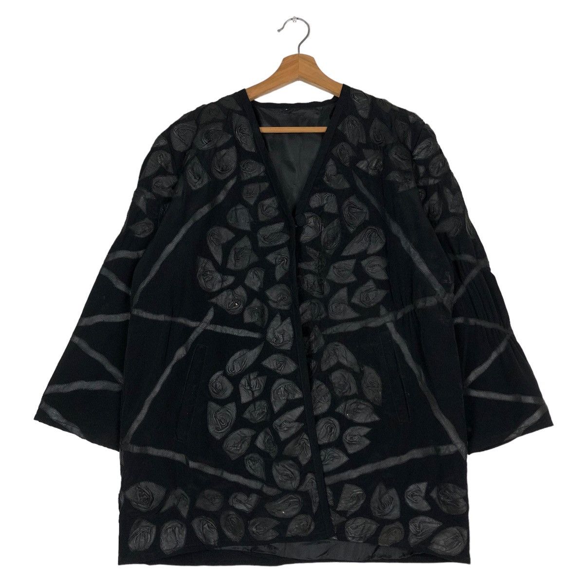 Japanese Brand 🔥Vtg Chore Leather Jacket Flower Inspire Hai Sporting Gear Size US S / EU 44-46 / 1 - 1 Thumbnail