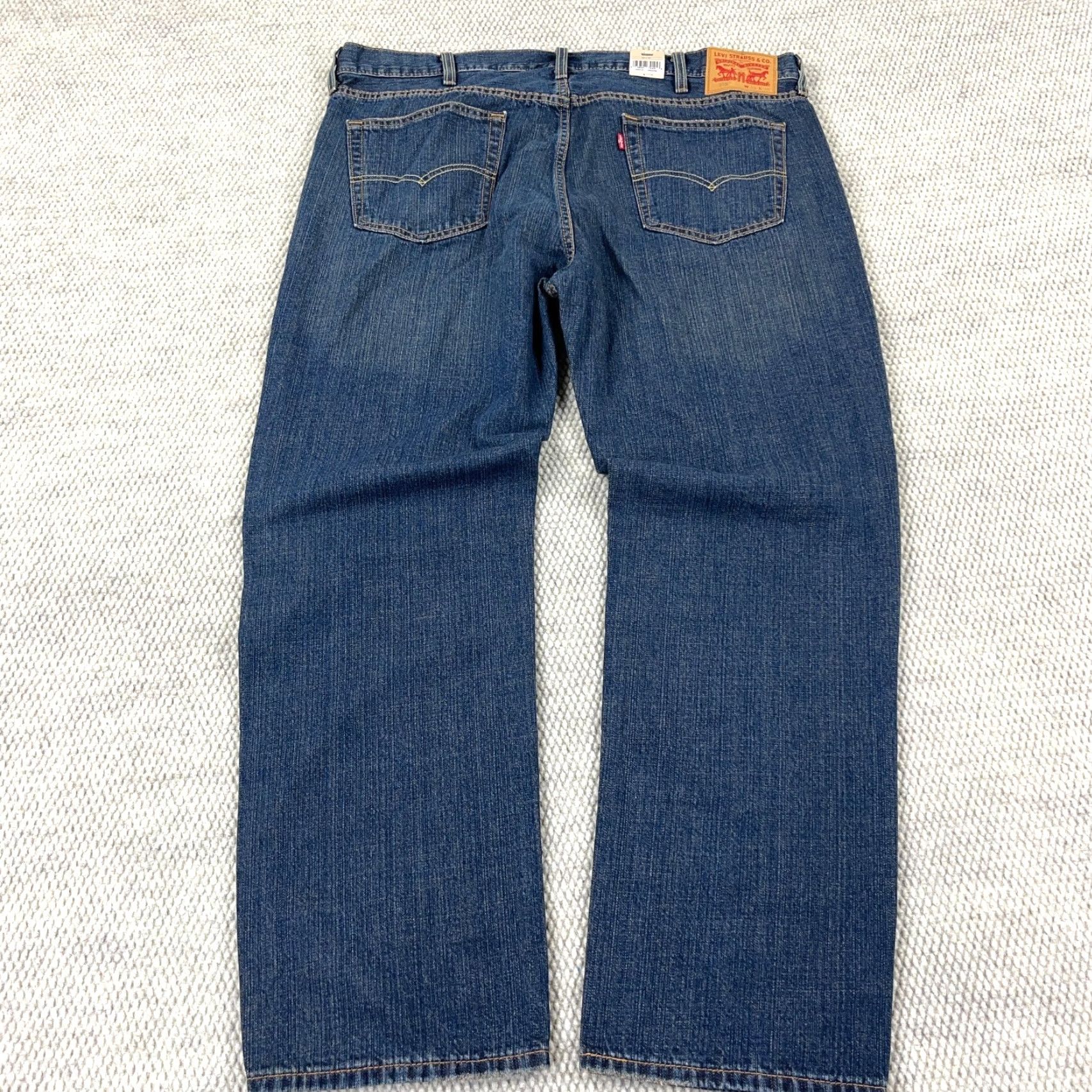 Levi's Levi's 559 Jeans Men 42x32 Straight Loose Fit Dark Wash Baggy Distressed Streetwear Size US 42 / EU 58 - 2 Thumbnail