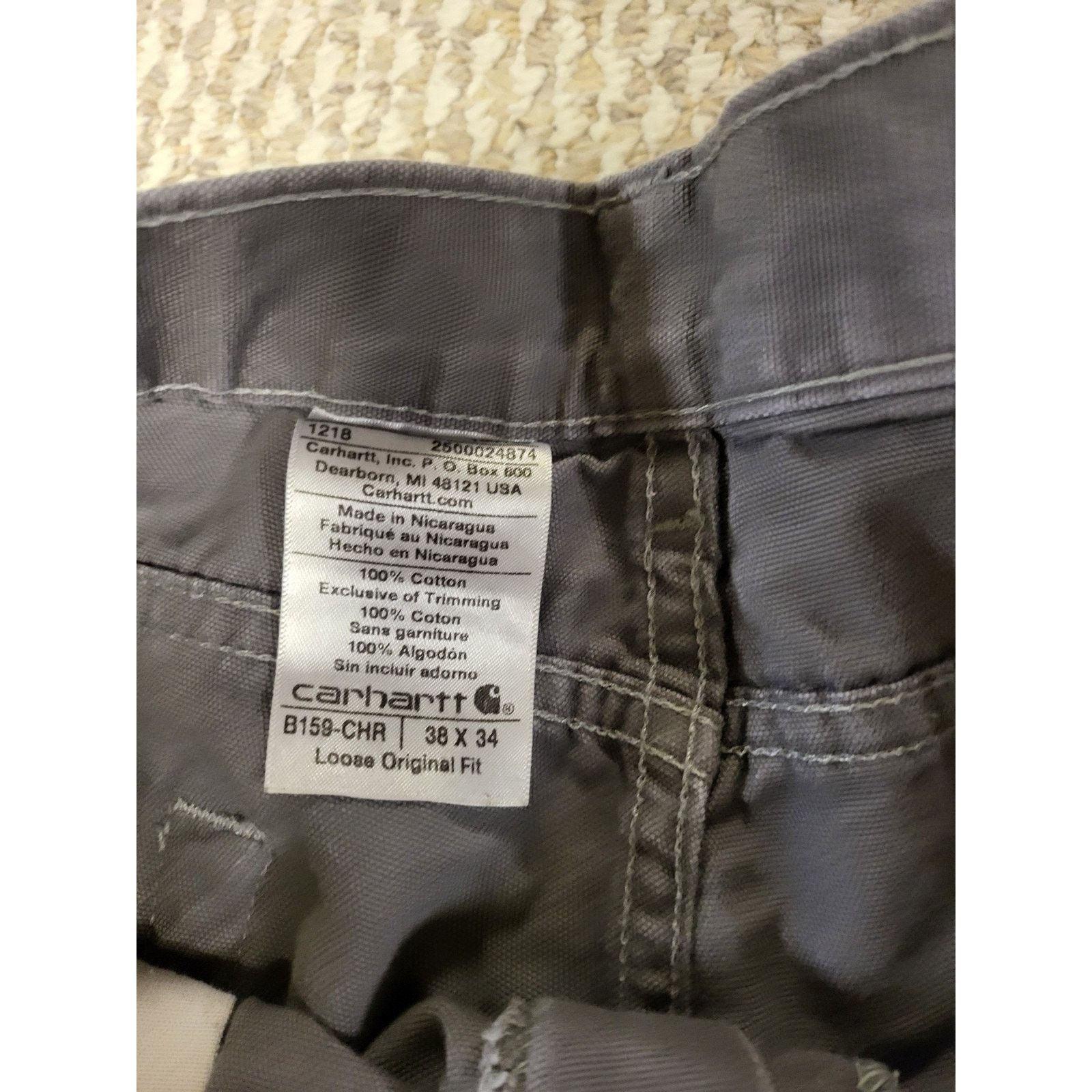 Carhartt Carhartt Grey Jeans Size 38/34 . See Pictures Size US 38 / EU 54 - 5 Thumbnail