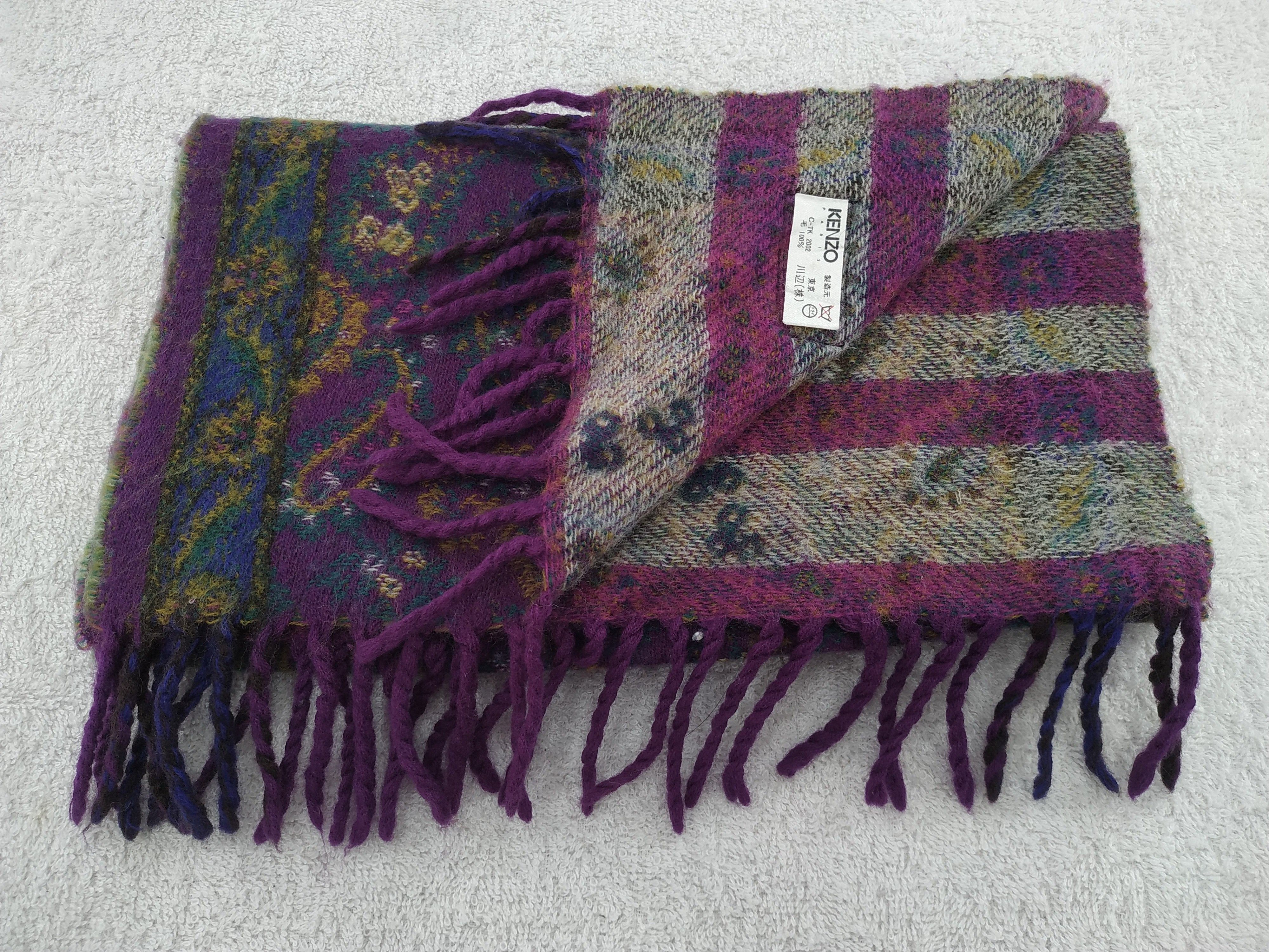 Kenzo Kenzo Scarf / Muffler / Neckwear - WW351 Size ONE SIZE - 4 Thumbnail