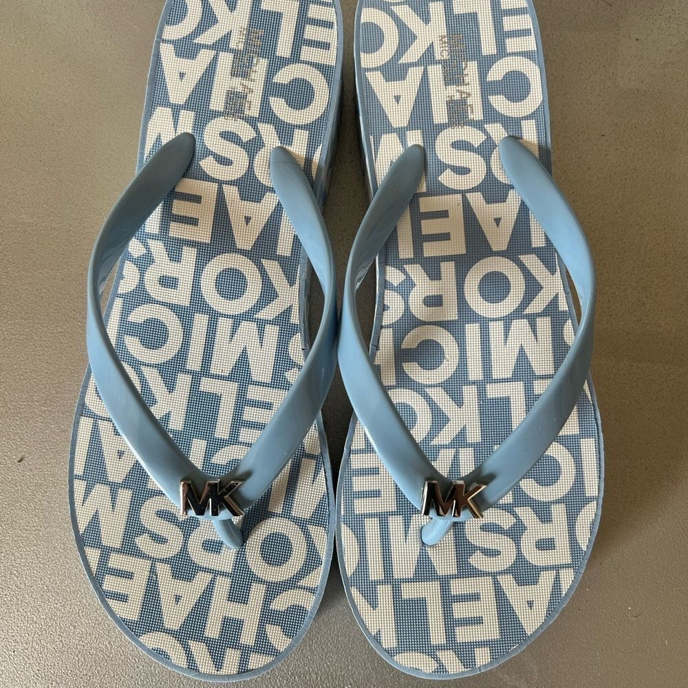 Michael Kors Michael Kors Platform Flip Flops Size US 8 / IT 38 - 4 Thumbnail