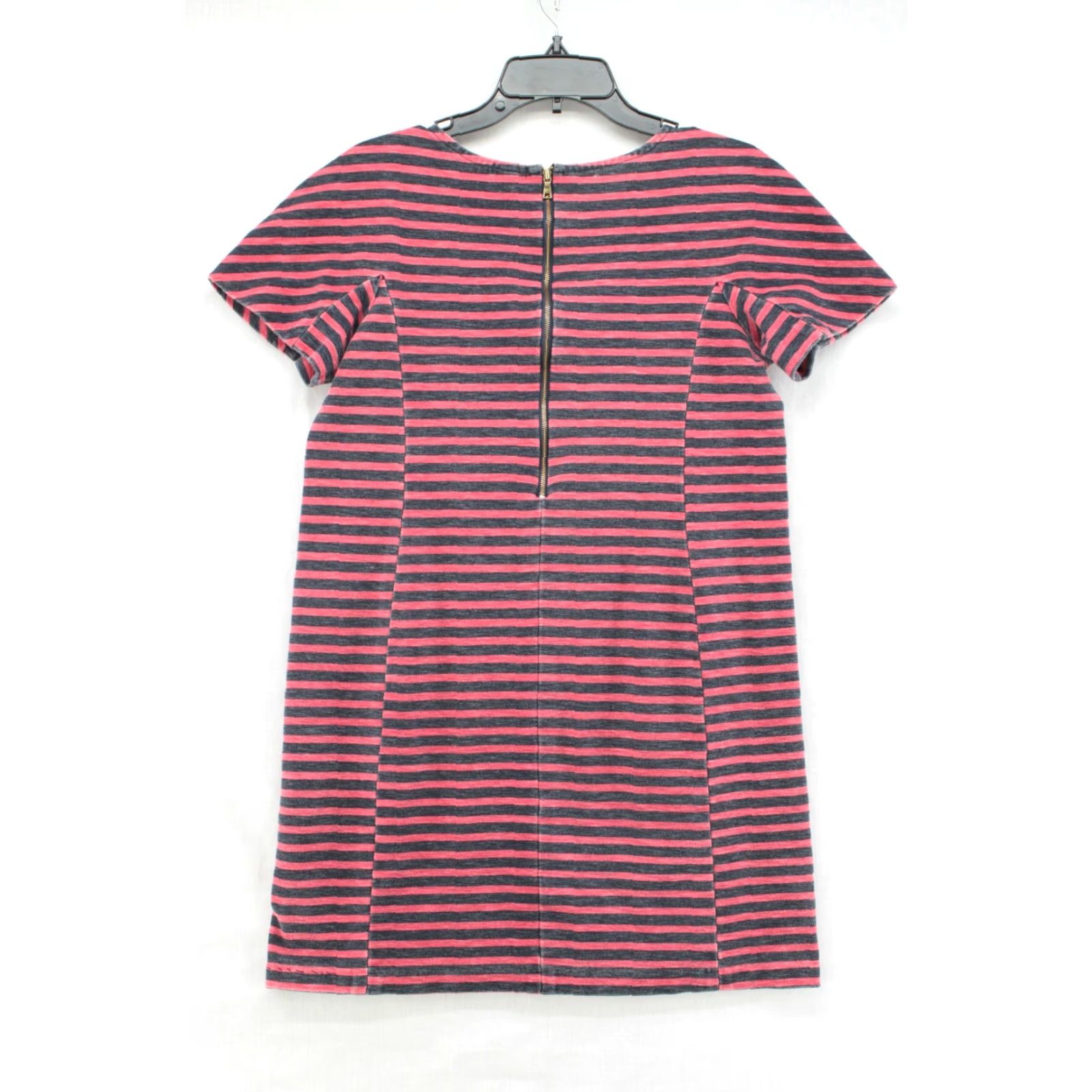 J.Crew J Crew Striped Cotton Dress G2722 Red/Navy Medium Sailor Casual Beachy Size M / US 6-8 / IT 42-44 - 6 Thumbnail