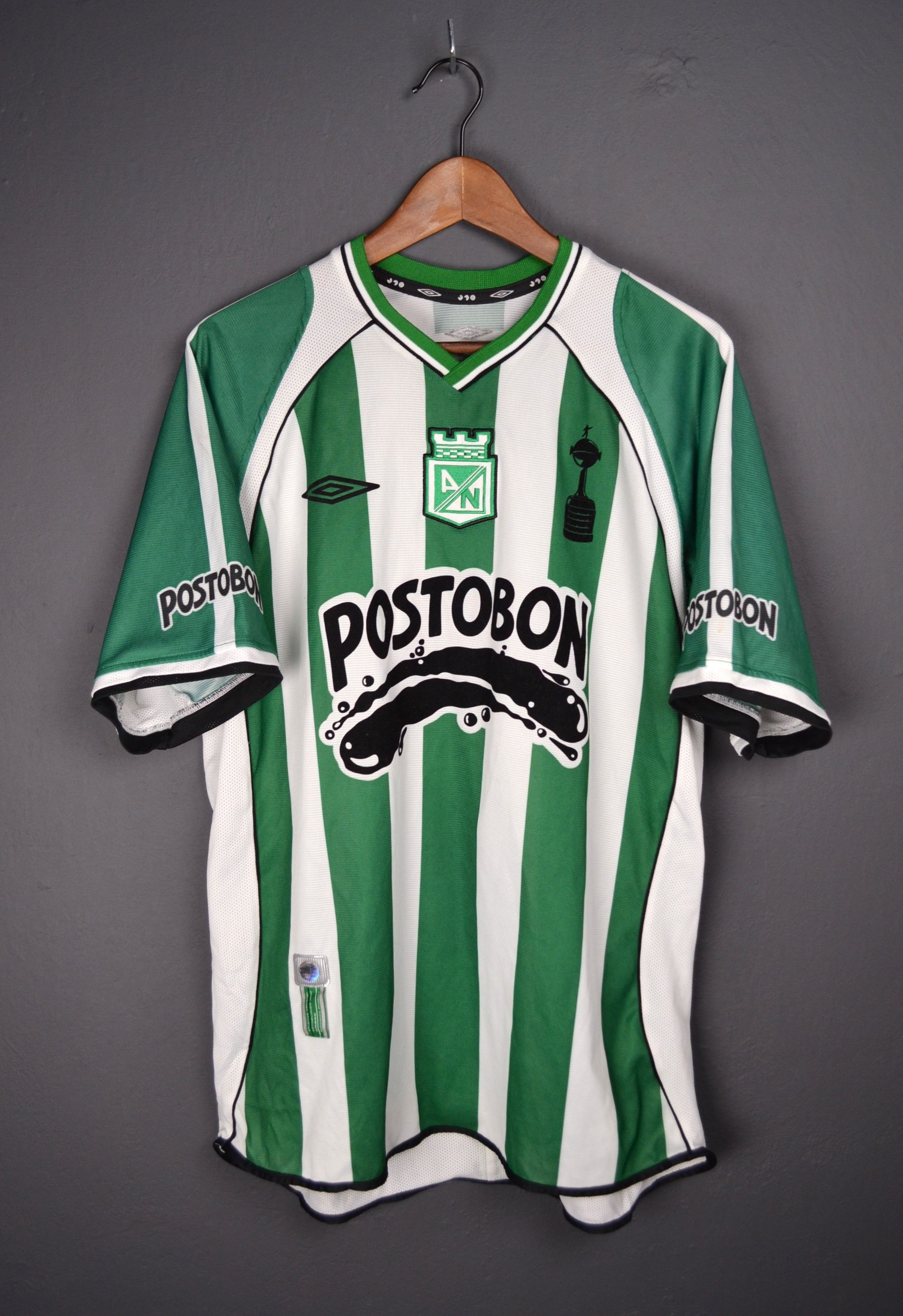 Umbro Athletico Nacional 2003-2004 Original Jersey size XL Size US XL / EU 56 / 4 - 1 Thumbnail