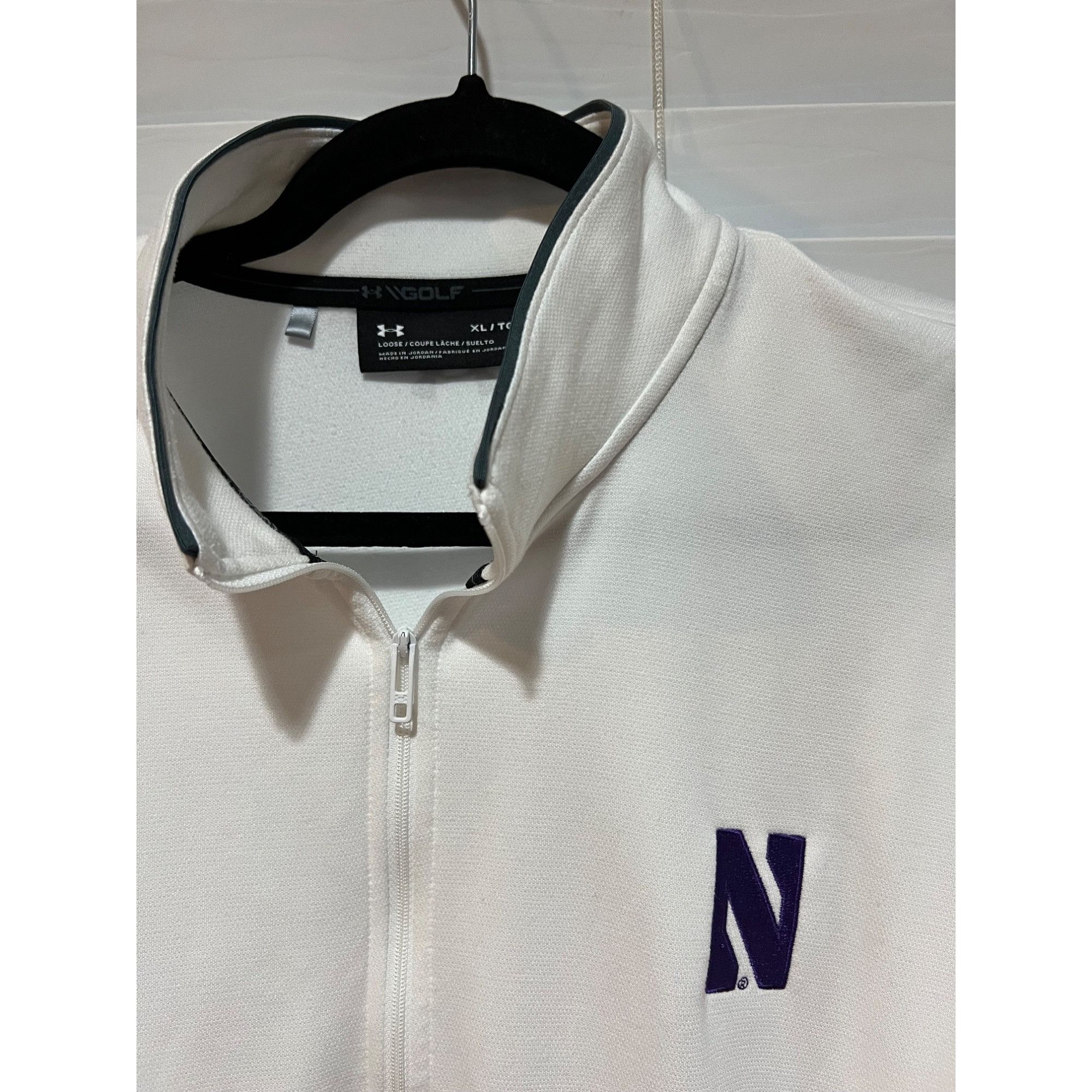 Under Armour Under Armour Golf Northwestern Wildcats 1/4 Zip - Size XL Size US XL / EU 56 / 4 - 3 Thumbnail