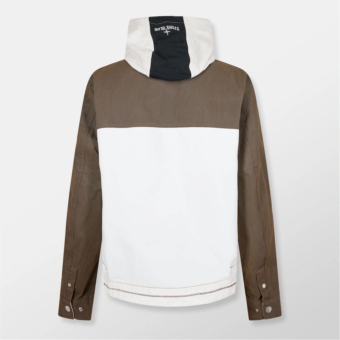Stone Island o1g2r1mq0526 Military Long Sleeve Field Jacket in Brown Size US XXL / EU 58 / 5 - 2 Thumbnail