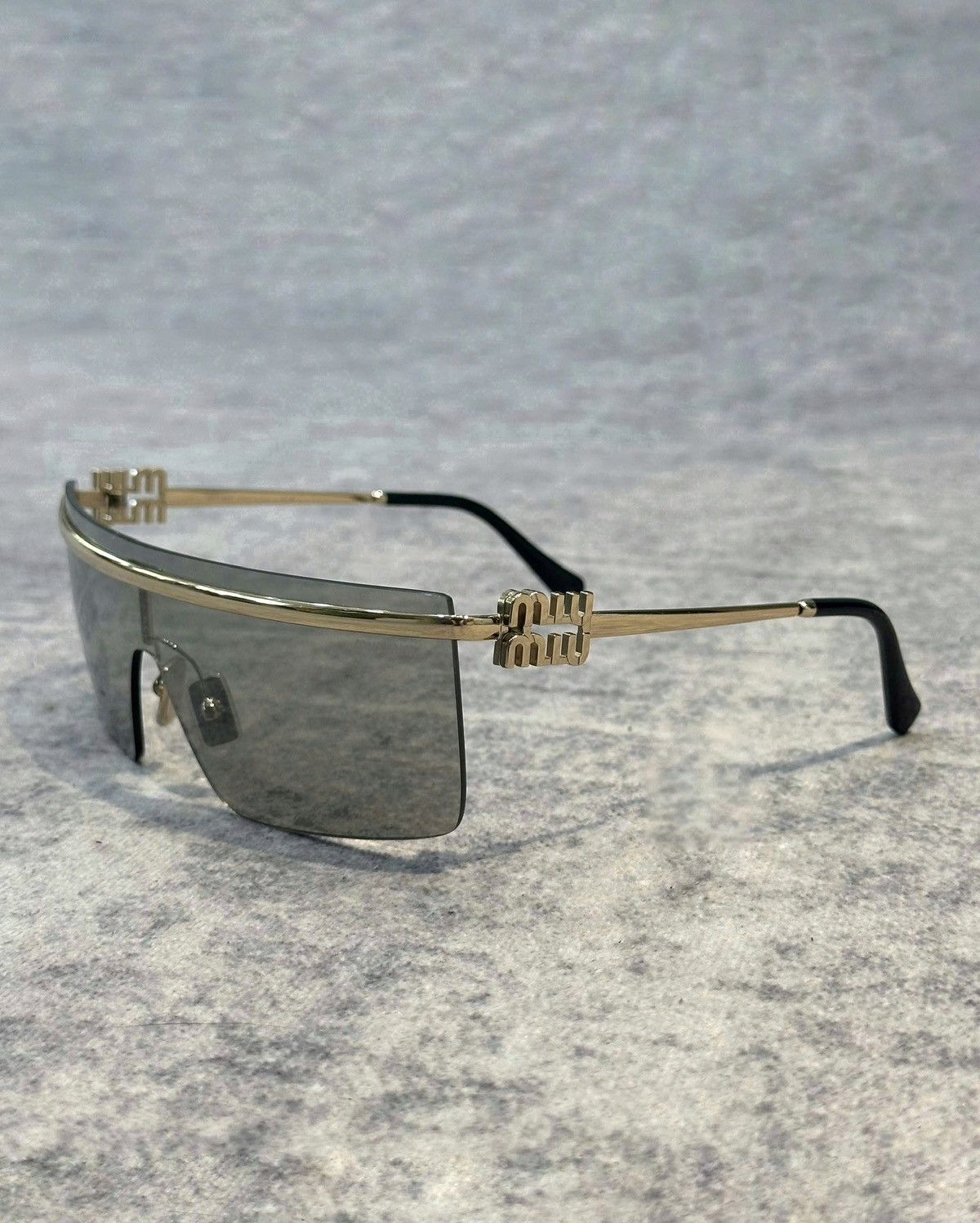 Miu Miu MIU MIU 0MU 50ZS 1BC8K1 Size ONE SIZE - 1 Thumbnail