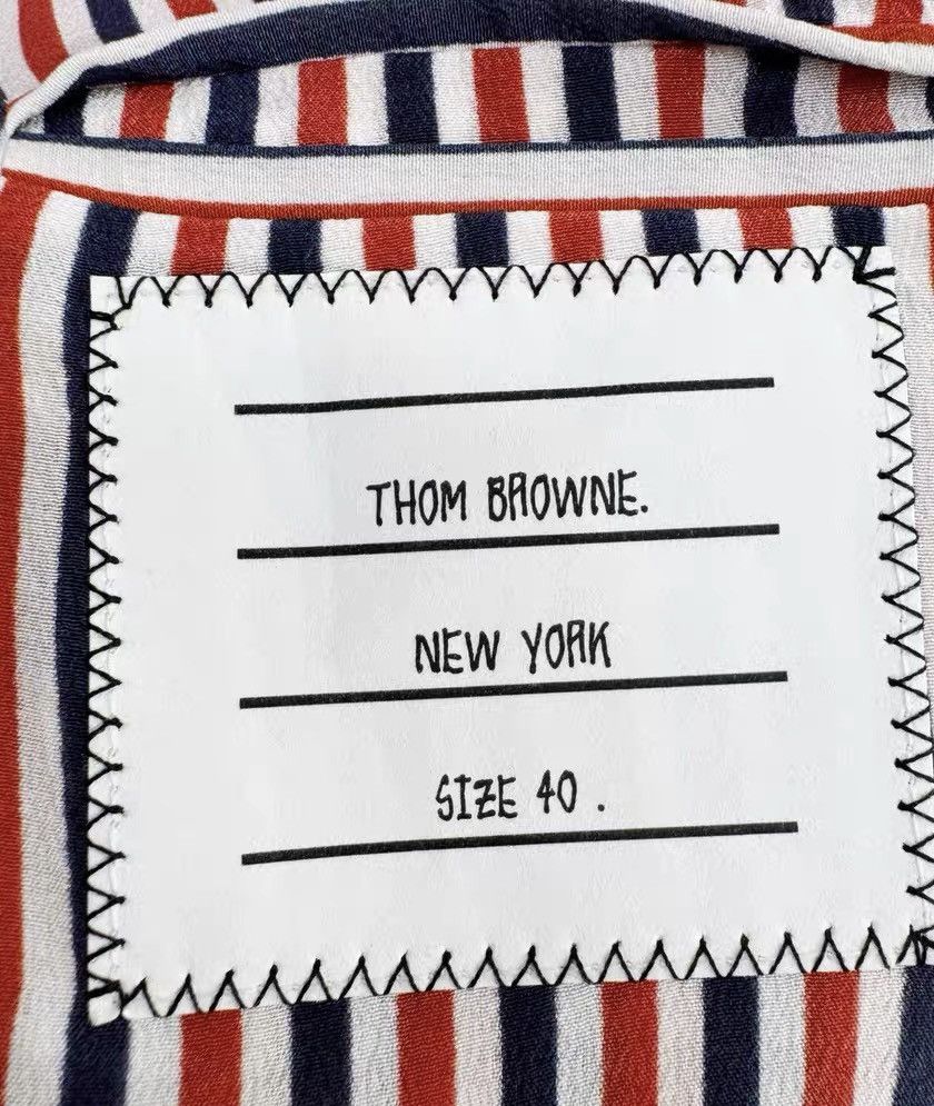 Thom Browne Thom Browne TB striped suit jacket Size L / US 10 / IT 46 - 5 Thumbnail
