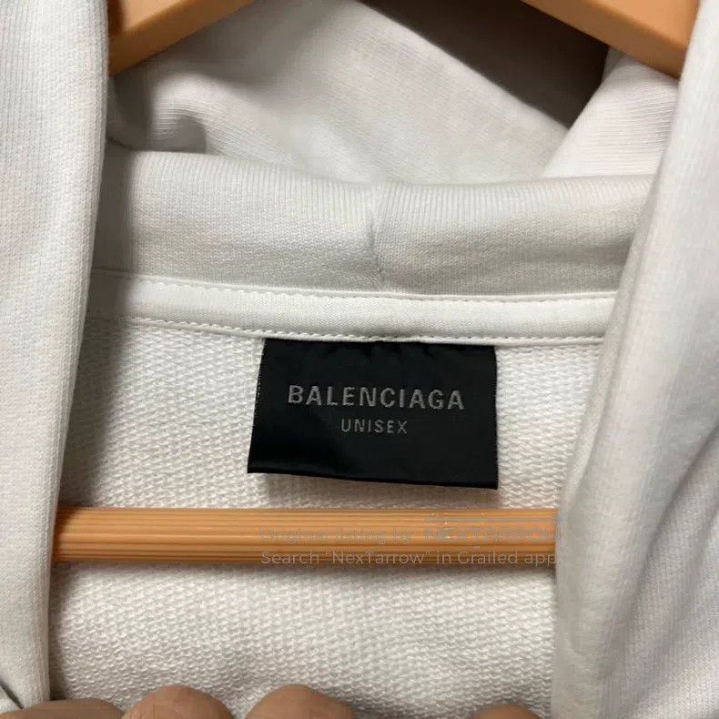Balenciaga Balenciaga Fridge Magnet Energy Label Zip Hoodie Jacket Size US XS / EU 42 / 0 - 3 Thumbnail