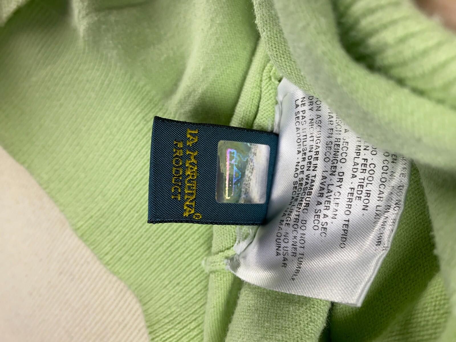 La Martina La Martina Green Knit Long Sleeve Sweater Size L Size US L / EU 52-54 / 3 - 10 Thumbnail