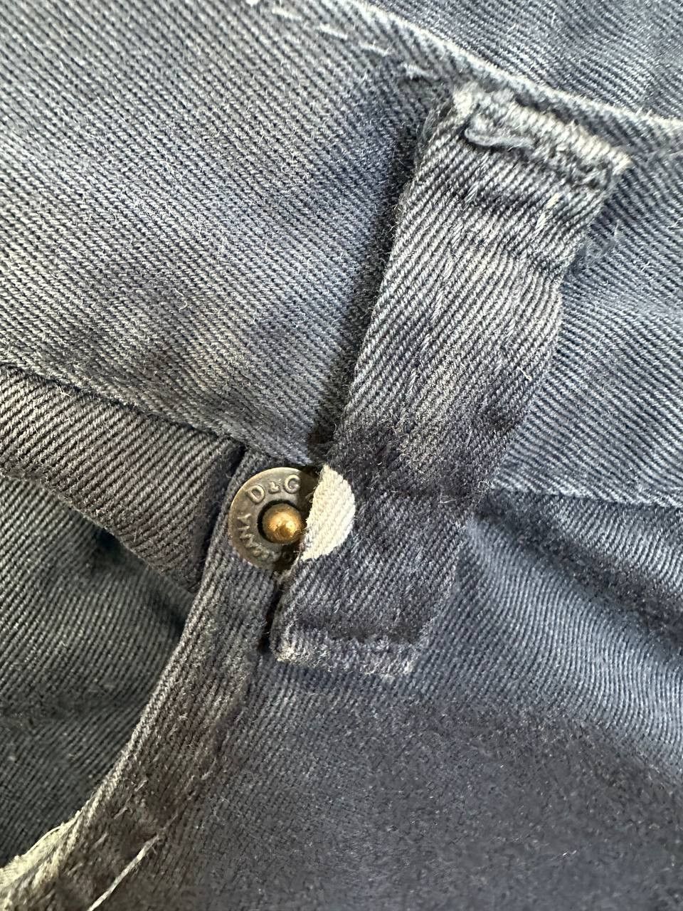 Dolce & Gabbana Dolce & Gabbana Vintage Blue Cotton Pants Jeans Italy Size US 28 / EU 44 - 15 Thumbnail