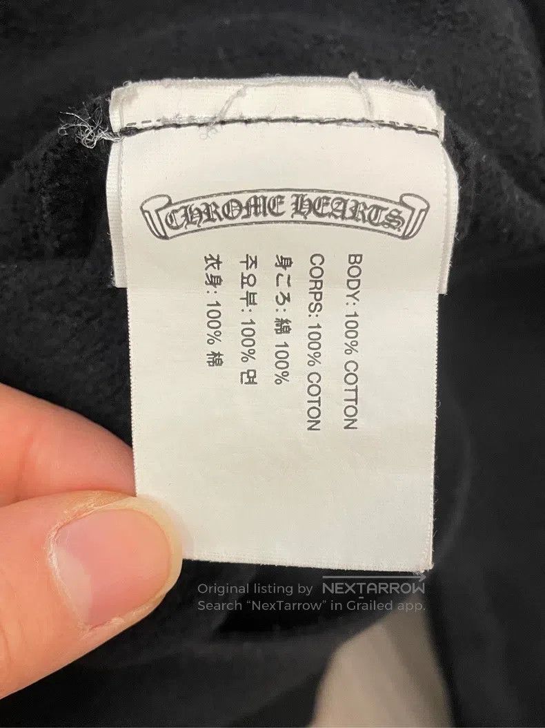 Chrome Hearts CHROME HEARTS Size L Black usa scroll silver button zipper Size US L / EU 52-54 / 3 - 8 Thumbnail