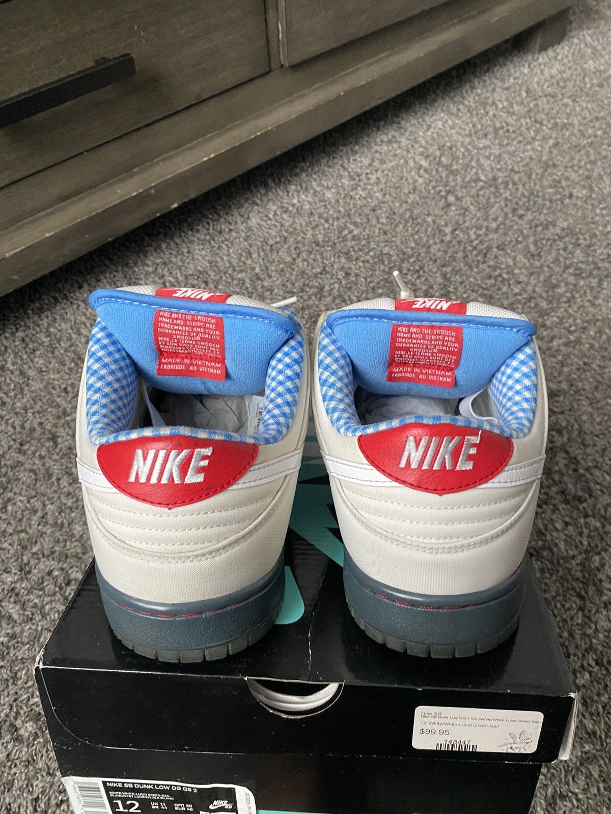 Nike SB Nike SB Dunk Low Dorothy Size US 12 / EU 45 - 3 Thumbnail