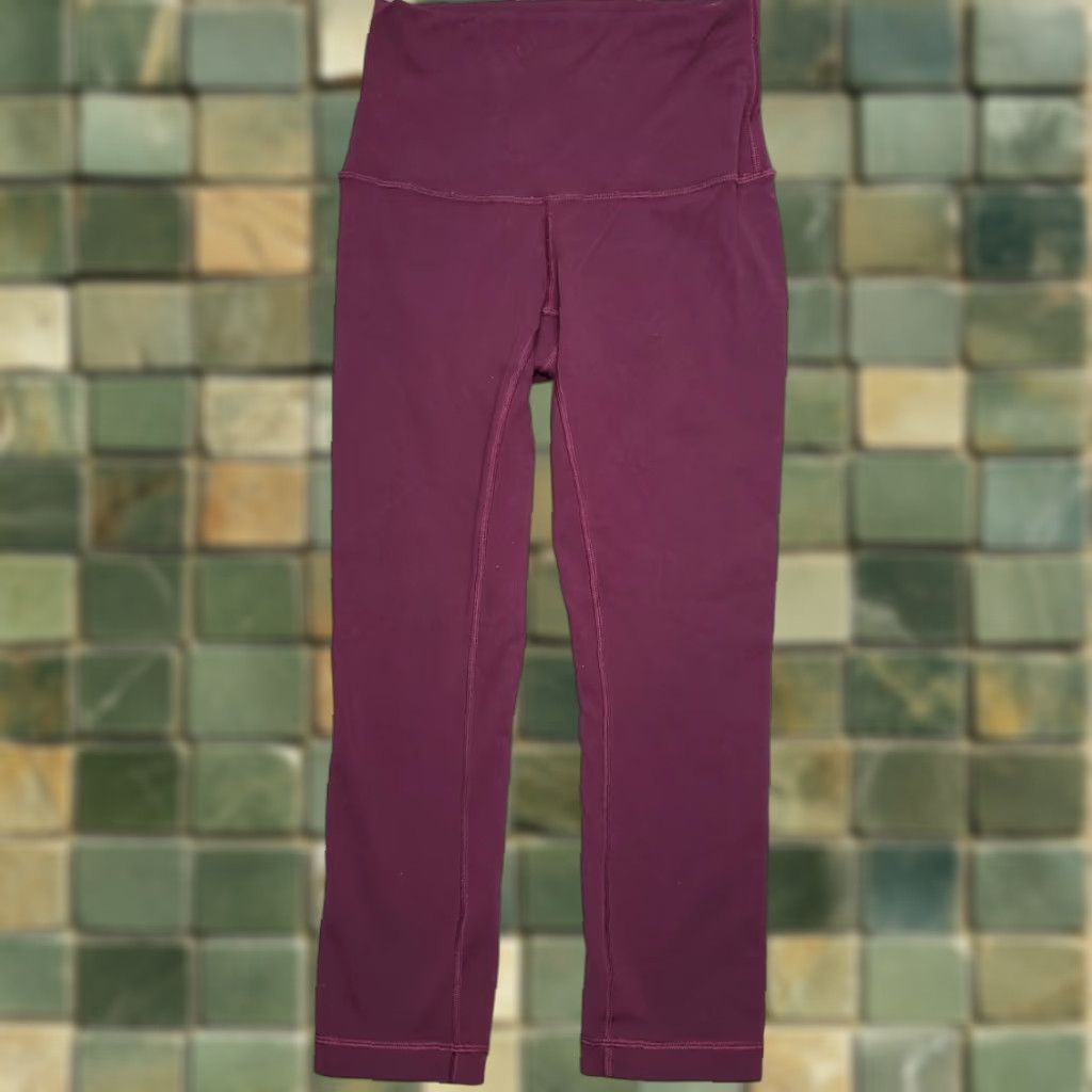 Lululemon Lululemon Pants Womens 4 Purple Legging Performance Stretch Yoga Athleisure Size 27" / US 4 / IT 40 - 1 Thumbnail