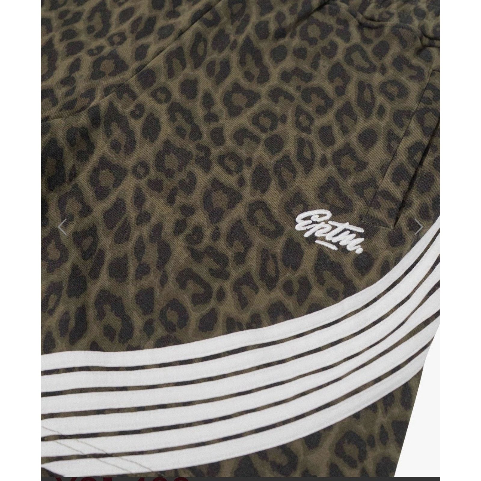 EPTM. EPTM Olive Leopard Print Shorts Streetwear Size L NWT Size US 34 / EU 50 - 5 Thumbnail