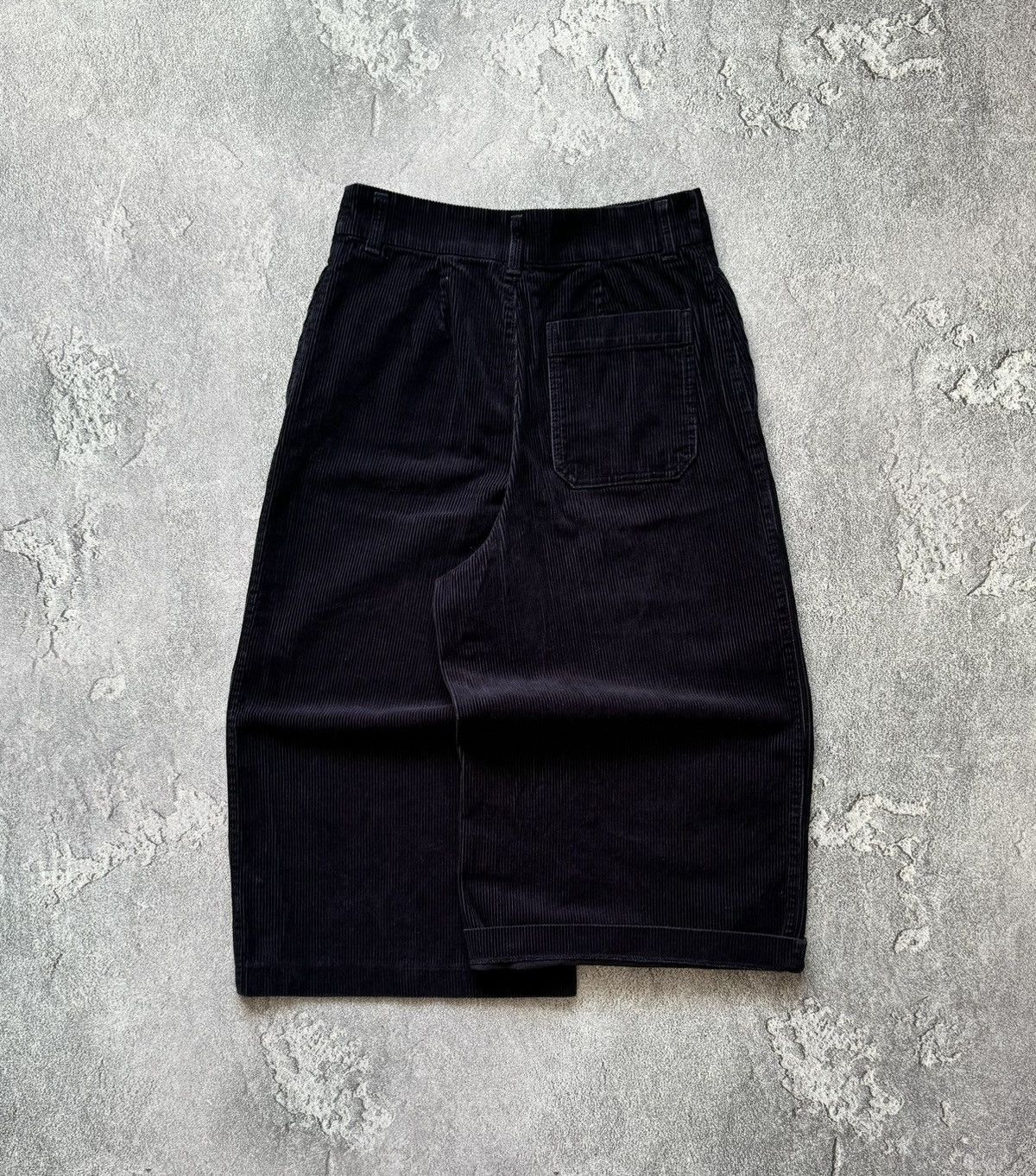 Japanese Brand × Uniqlo Uniqlo waist 27inch corduroy culottes pant trouser cropped Size 27" / US 4 / IT 40 - 1 Thumbnail