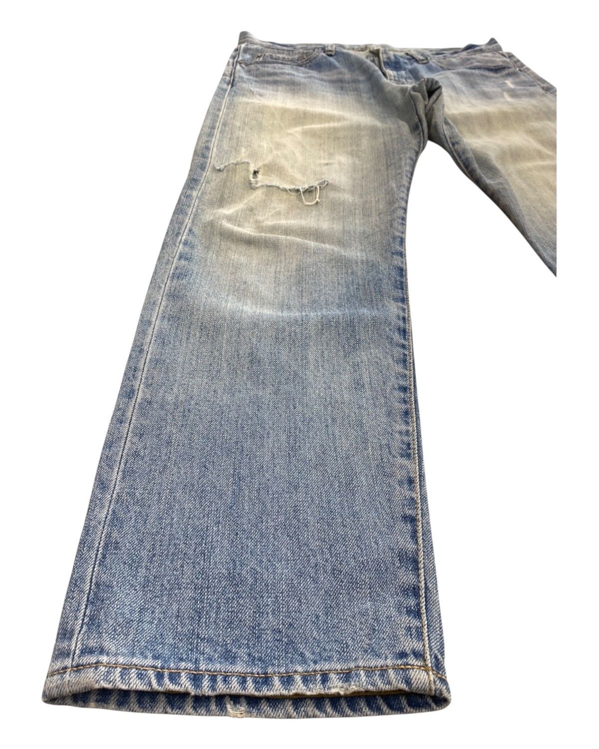 URBAN RESEARCH DOORS Urban Research Doors Faded Ripped Jeans Size US 32 / EU 48 - 5 Thumbnail