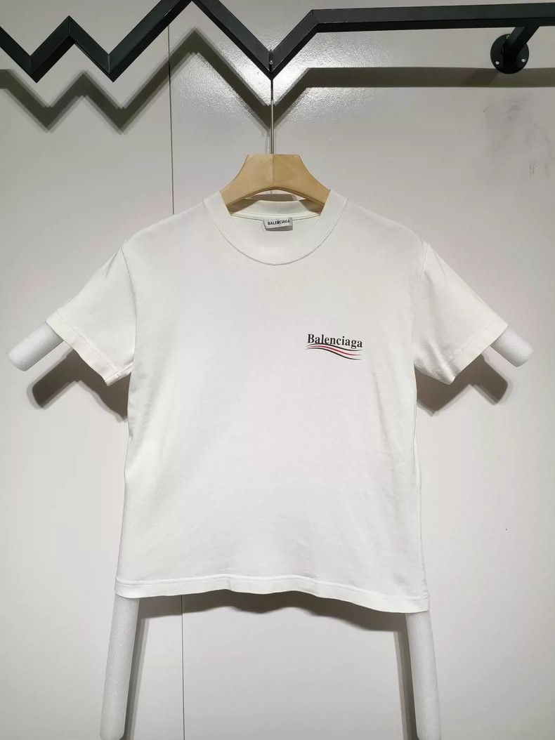 Balenciaga Balenciaga Coke Bottle Pattern Printed Logo Short Sleeve Size US L / EU 52-54 / 3 - 2 Thumbnail