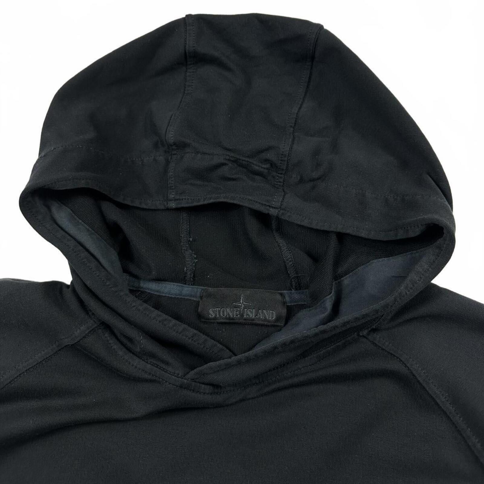 Stone Island Stone Island Ghost Pullover Hoodie Black Large Size US L / EU 52-54 / 3 - 3 Thumbnail