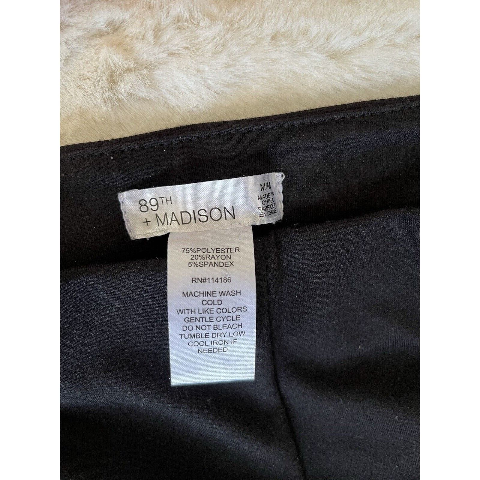 Madison 89th and Madison Women's Dress Pants button Trousers medium Size 30" / US 8 / IT 44 - 5 Thumbnail