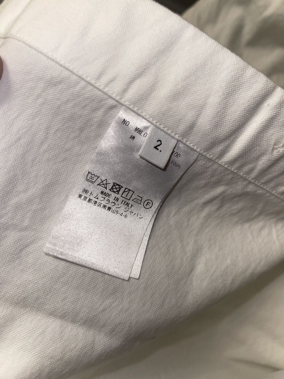 Thom Browne Thom Browne classic shirt Size US M / EU 48-50 / 2 - 5 Thumbnail