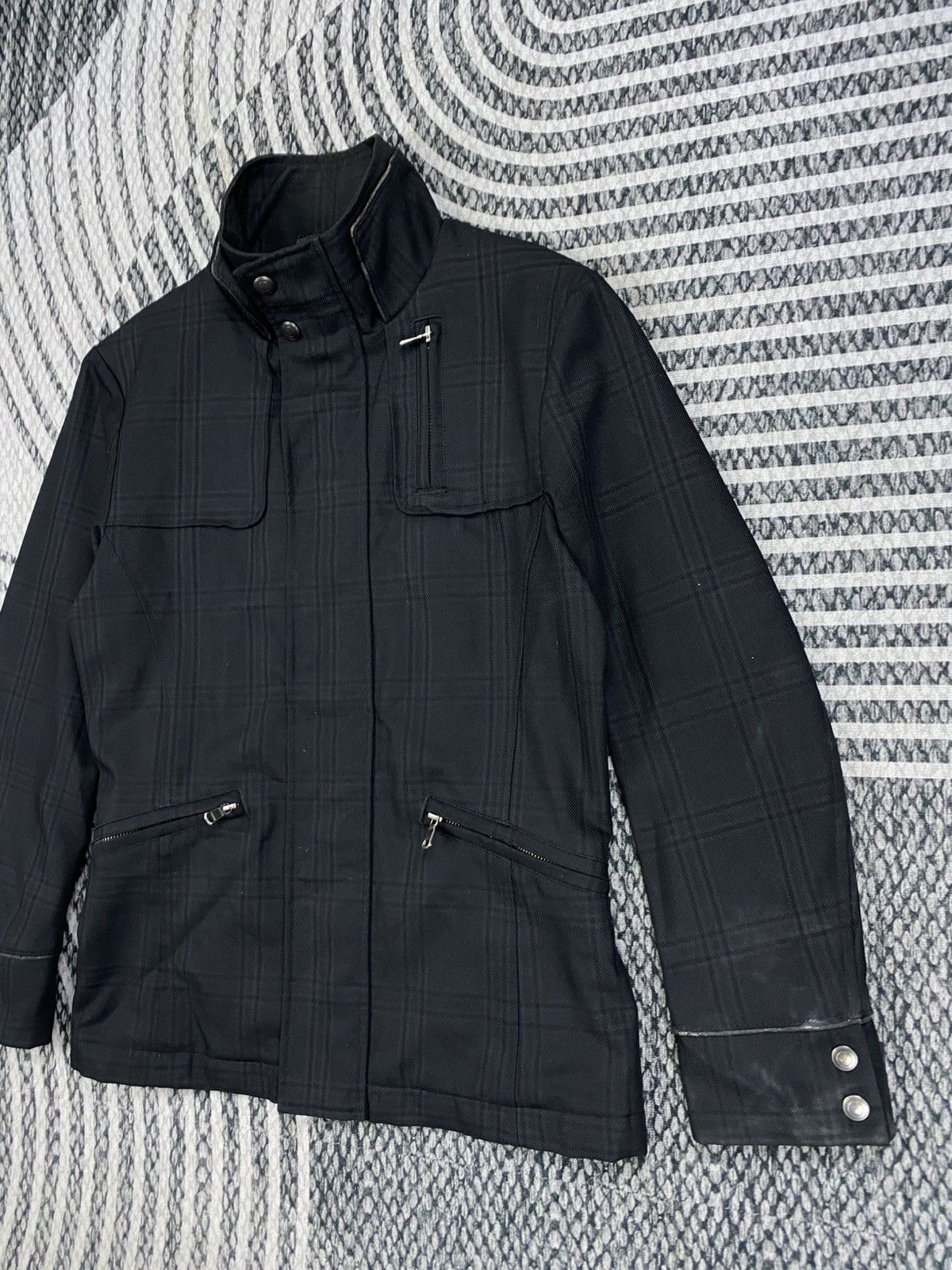 Japanese Brand Vintage High Street Casual Black Zipper Jacket Size US S / EU 44-46 / 1 - 4 Thumbnail