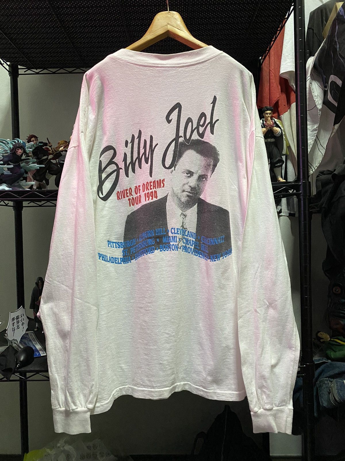 Band Tees VINTAGE 90S BILLY JOEL T-SHIRT Size US XL / EU 56 / 4 - 2 Thumbnail