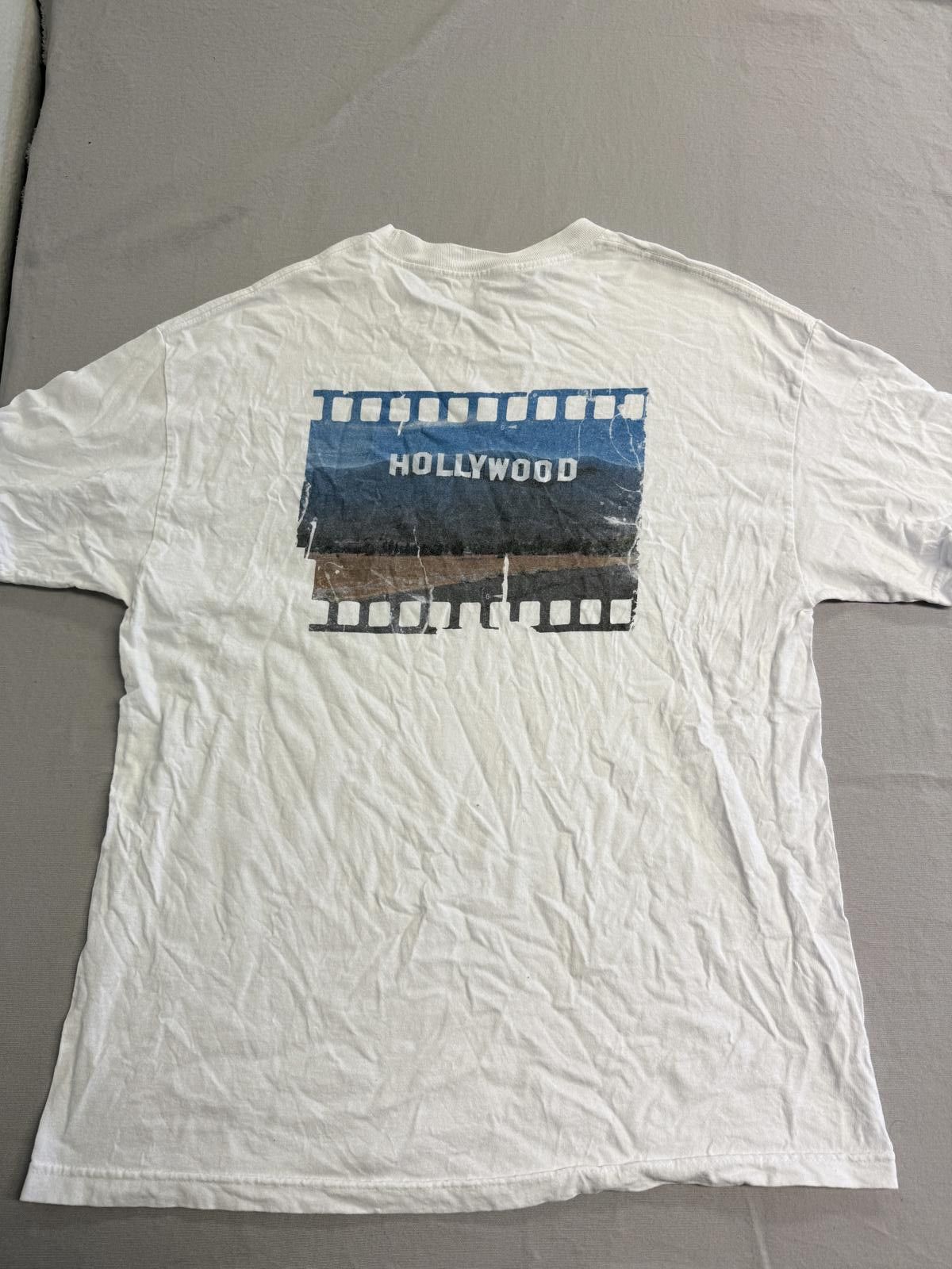 Designer Hollywood Sign T-shirt Viejas Band of Kumeyaay Indians Crew Size US L / EU 52-54 / 3 - 3 Thumbnail