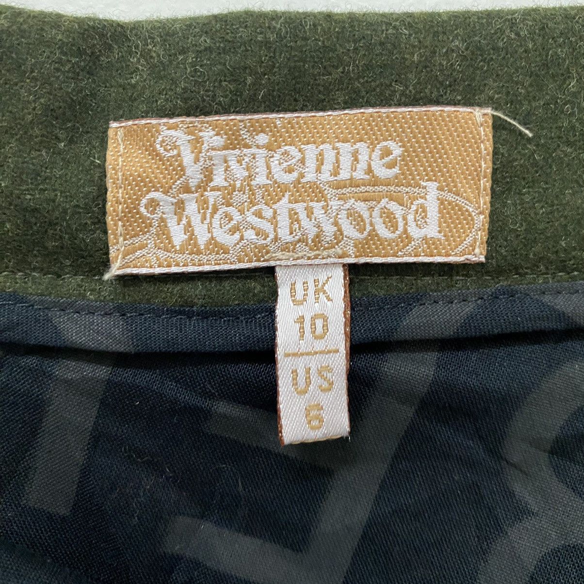 Vivienne Westwood ☀️Vivienne Westwood fleece wool skirt made in Italy Size 28" / US 6 / IT 42 - 8 Thumbnail