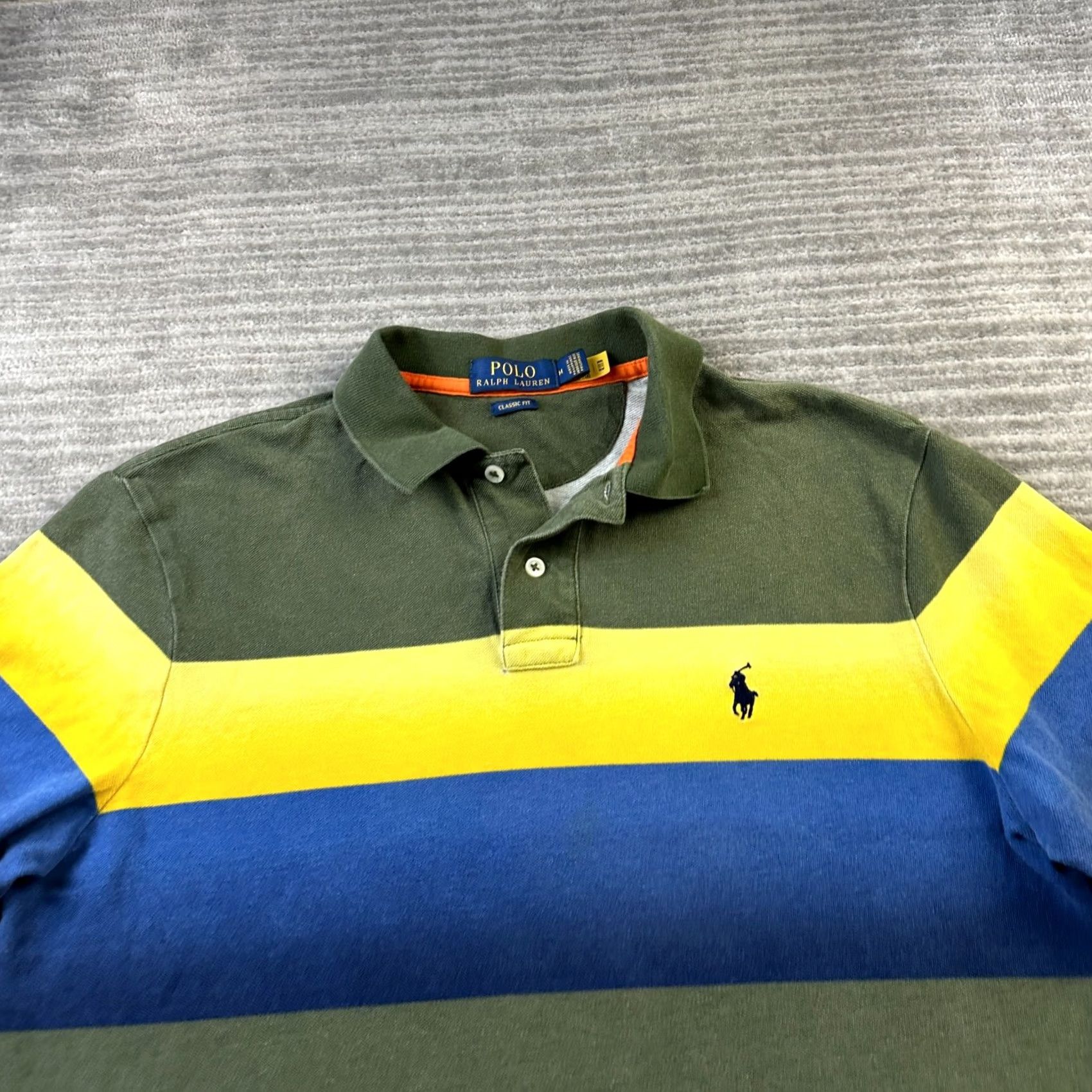 Polo Ralph Lauren Polo Ralph Lauren Shirt Mens M Multicolor Classic Fit Southwestern Colorblock Short Sleeve Size US M / EU 48-50 / 2 - 3 Thumbnail