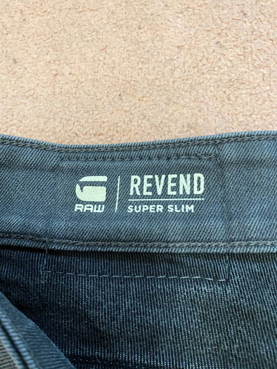 G-Star New G-Star Faded Grey Neblina Revend Skinny Jeans Size US 32 / EU 48 - 2 Thumbnail