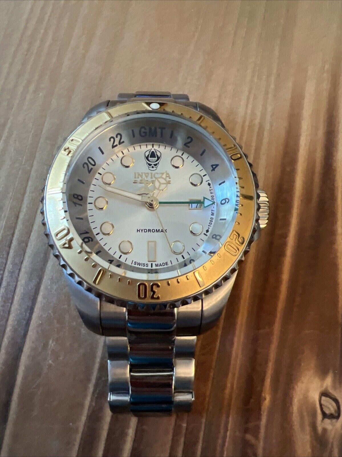 Invicta Invicta Reserve Hydromax 52mm Swiss Watch New Battery Size ONE SIZE - 1 Thumbnail