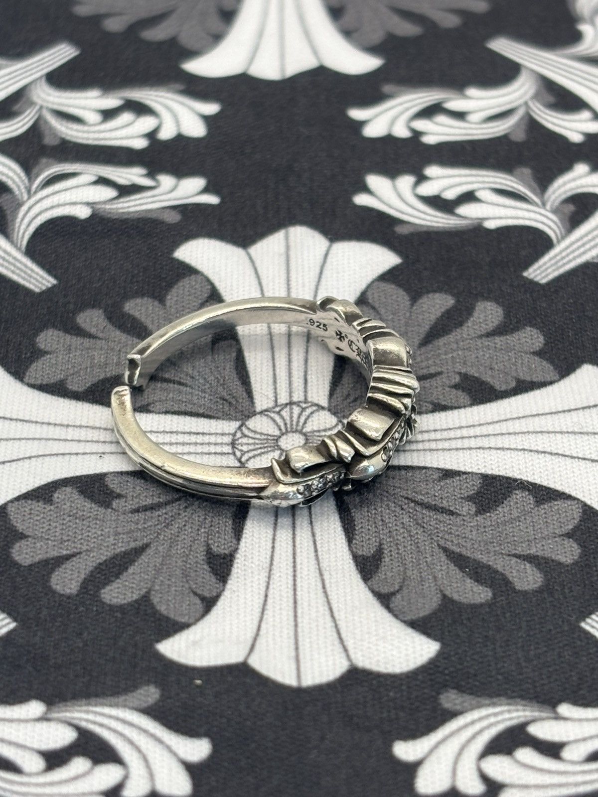 Chrome Hearts Chrome hearts diamond baby double floral ring Size ONE SIZE - 2 Thumbnail