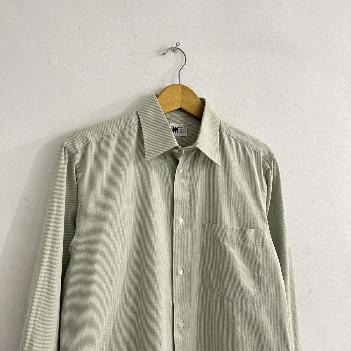 Issey Miyake Issey Miyake - Striped Longsleeve Button Up Size US L / EU 52-54 / 3 - 3 Thumbnail