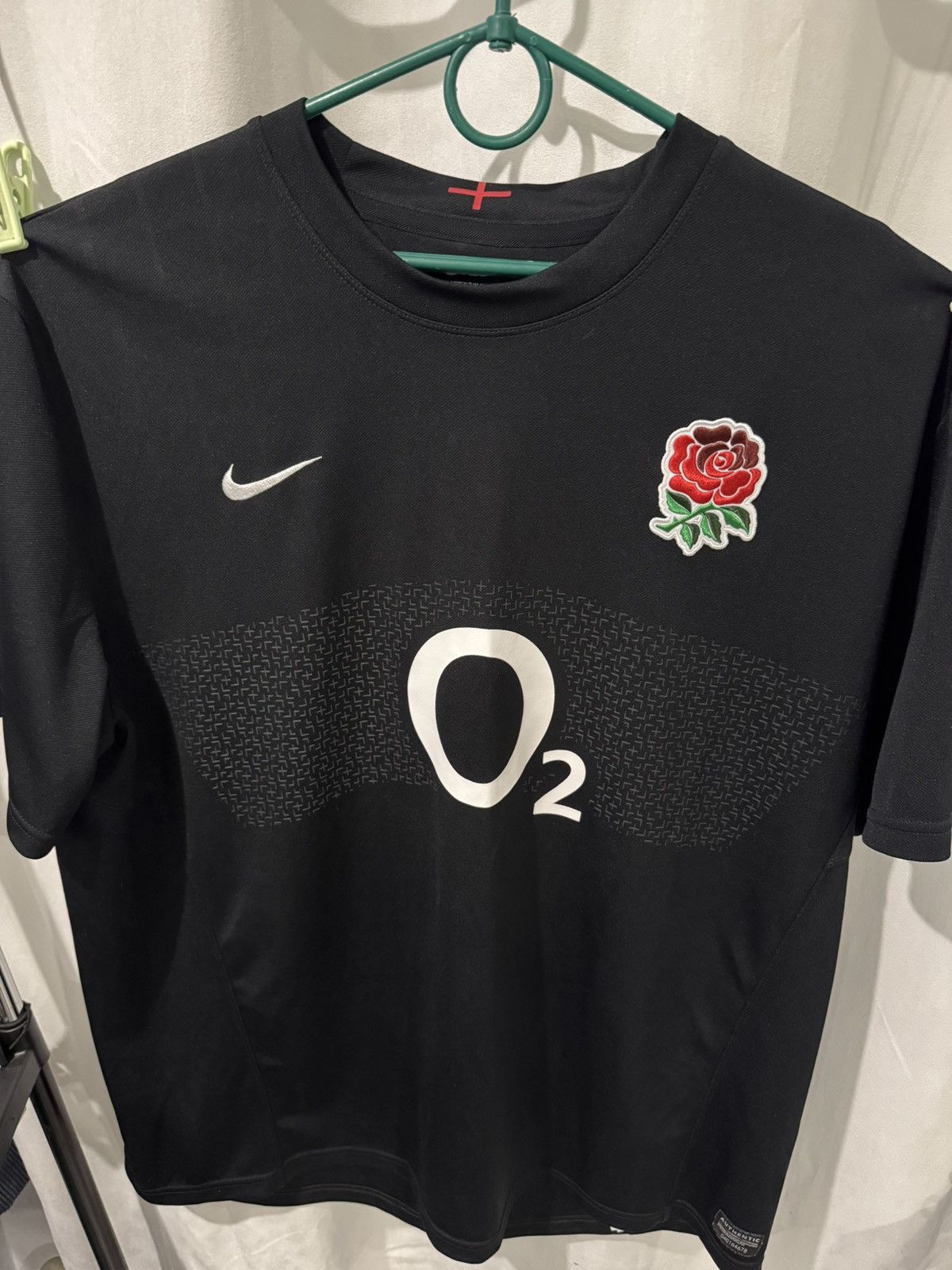 Nike Nike Jersey Nike England Rugby Shirt XXL Black 02 Soccer Size US XXL / EU 58 / 5 - 2 Thumbnail
