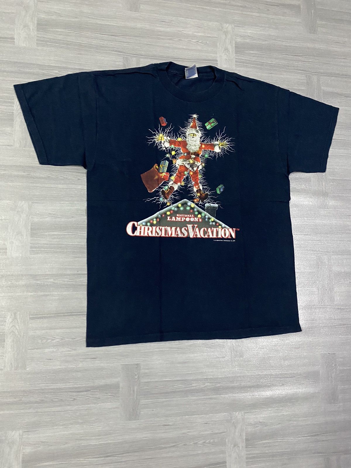 Vintage Vintage National Lampoon's Christmas Vacation T-Shirt Size US L / EU 52-54 / 3 - 3 Thumbnail