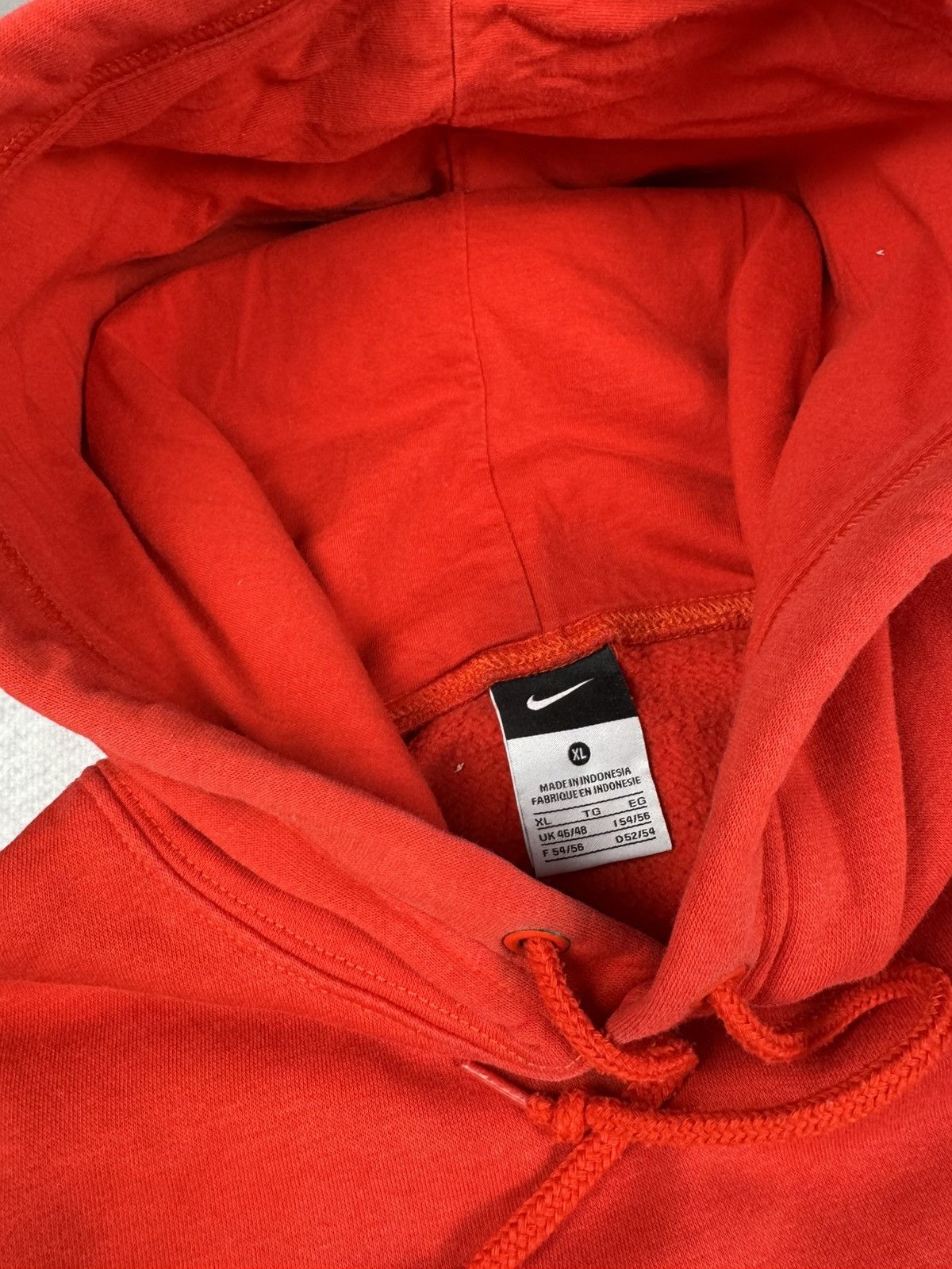Nike × Vintage NIKE VINTAGE CENTER LOGO OVERSIZE BOXY HOODIE Size US XL / EU 56 / 4 - 7 Thumbnail