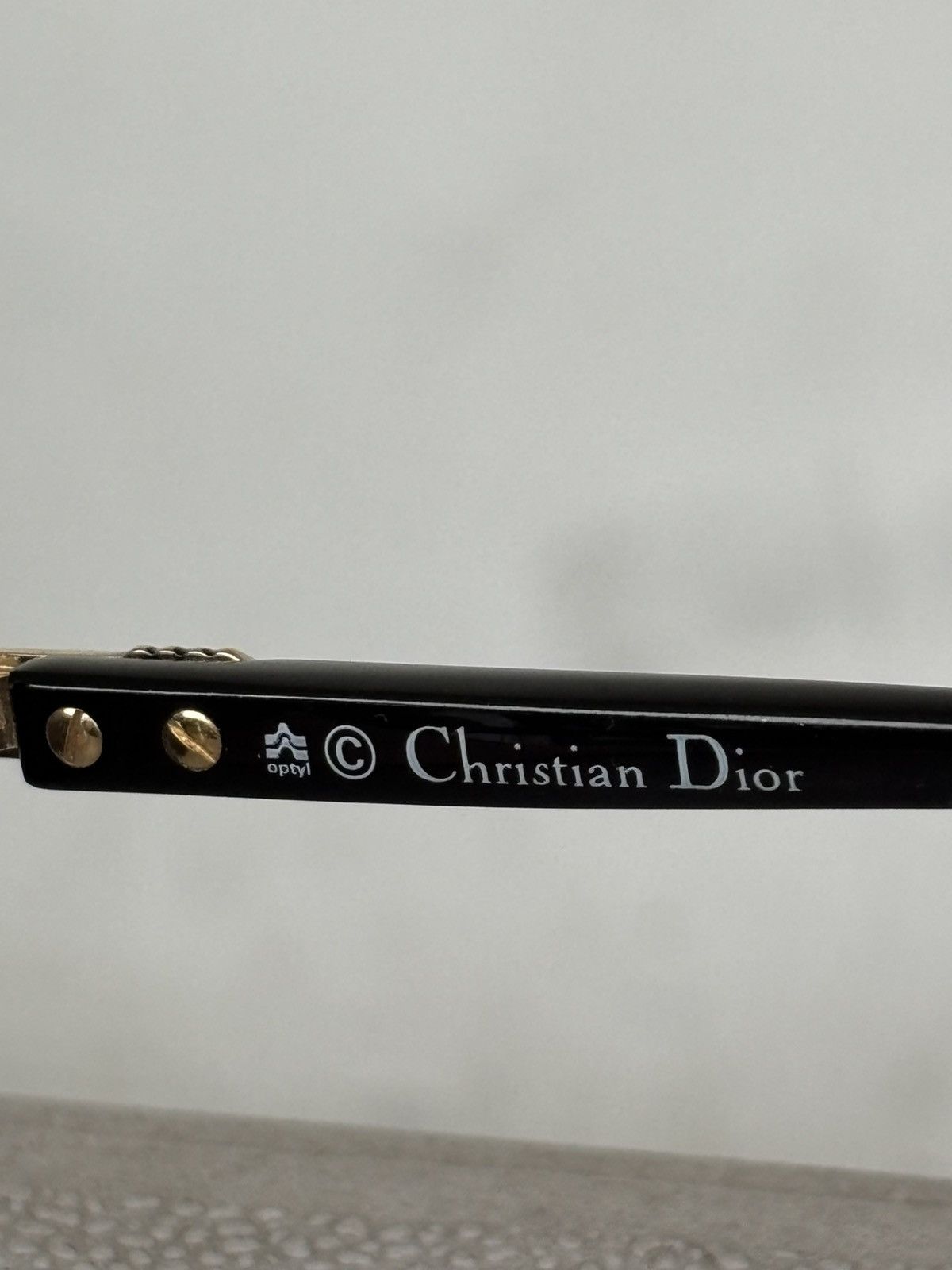 Dior SS1989 Vintage Shield Sunglasses 2434 Size ONE SIZE - 10 Thumbnail