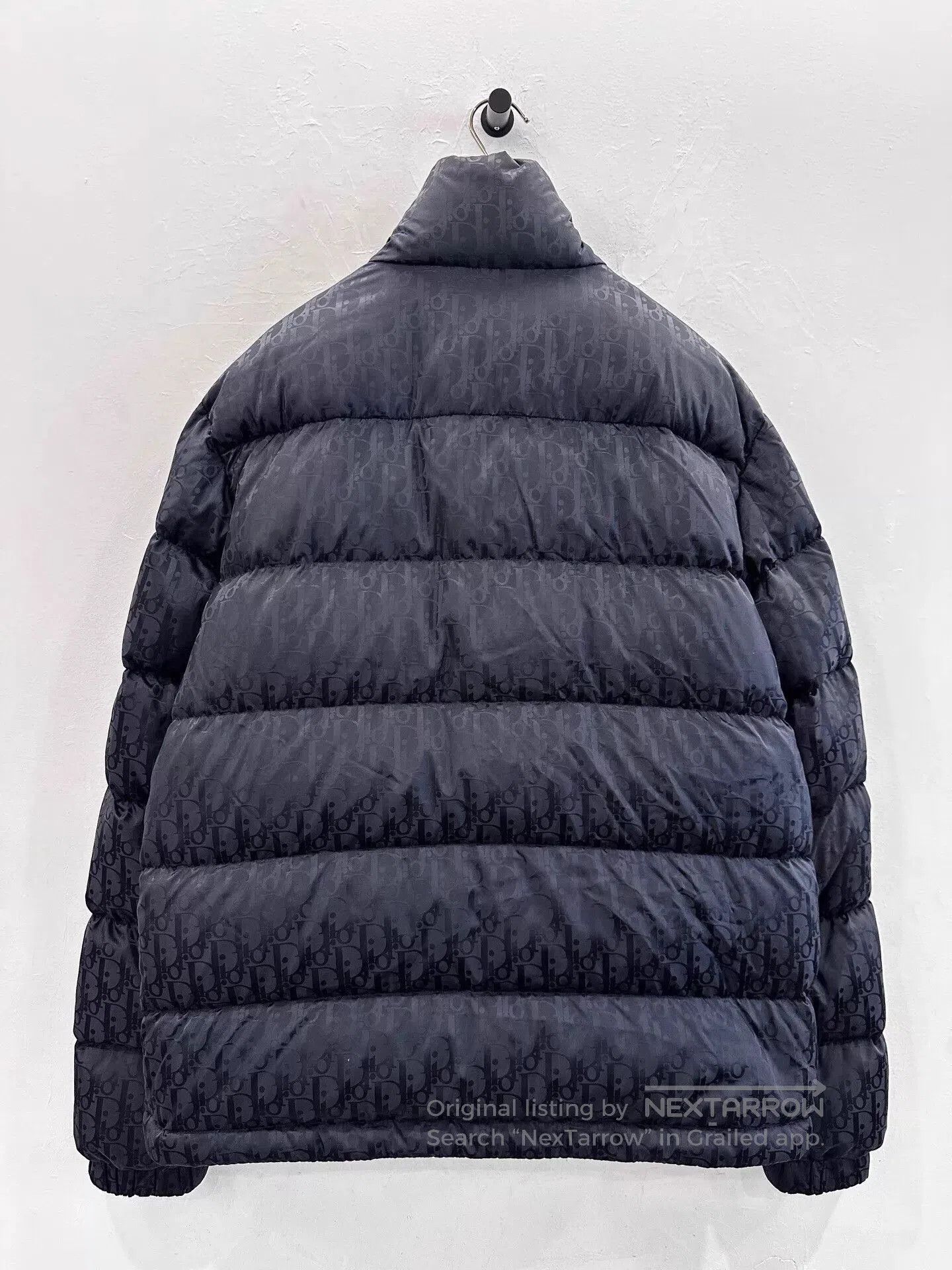 Dior Blue Quilted Puffer Jacket with Zip Closure - Size M. Size US M / EU 48-50 / 2 - 3 Thumbnail