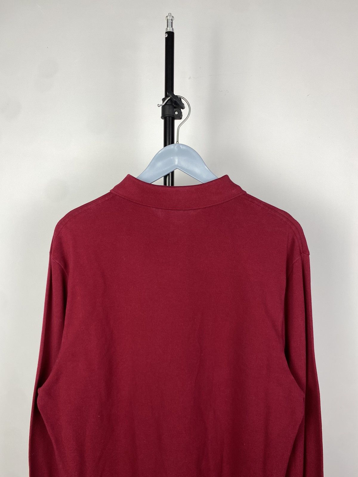 Lacoste × Vintage VINTAGE LACOSTE STRIPED 90s RUGBY LONG SLEEVE POLO Size US L / EU 52-54 / 3 - 6 Thumbnail