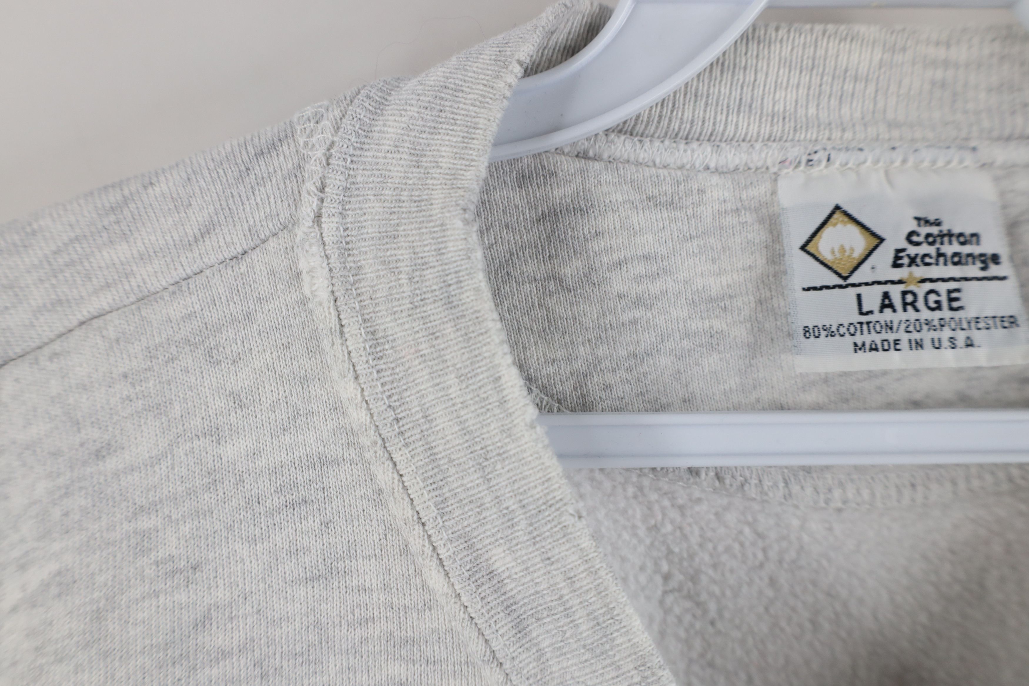 Vintage Vintage 90s Spell Out University of Michigan Sweatshirt USA Size L / US 10 / IT 46 - 6 Thumbnail