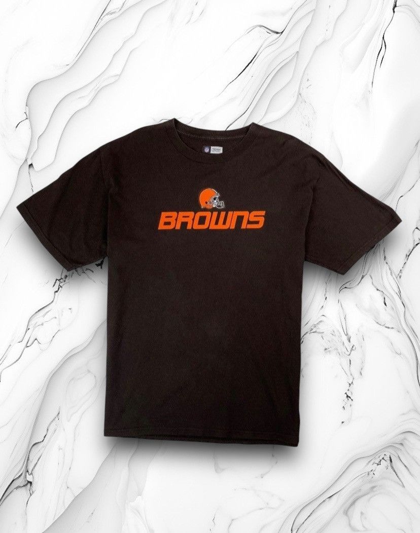 NFL × Vintage Vintage NFL Faded Cleveland Browns Football T-Shirt Size L Size US L / EU 52-54 / 3 - 1 Thumbnail