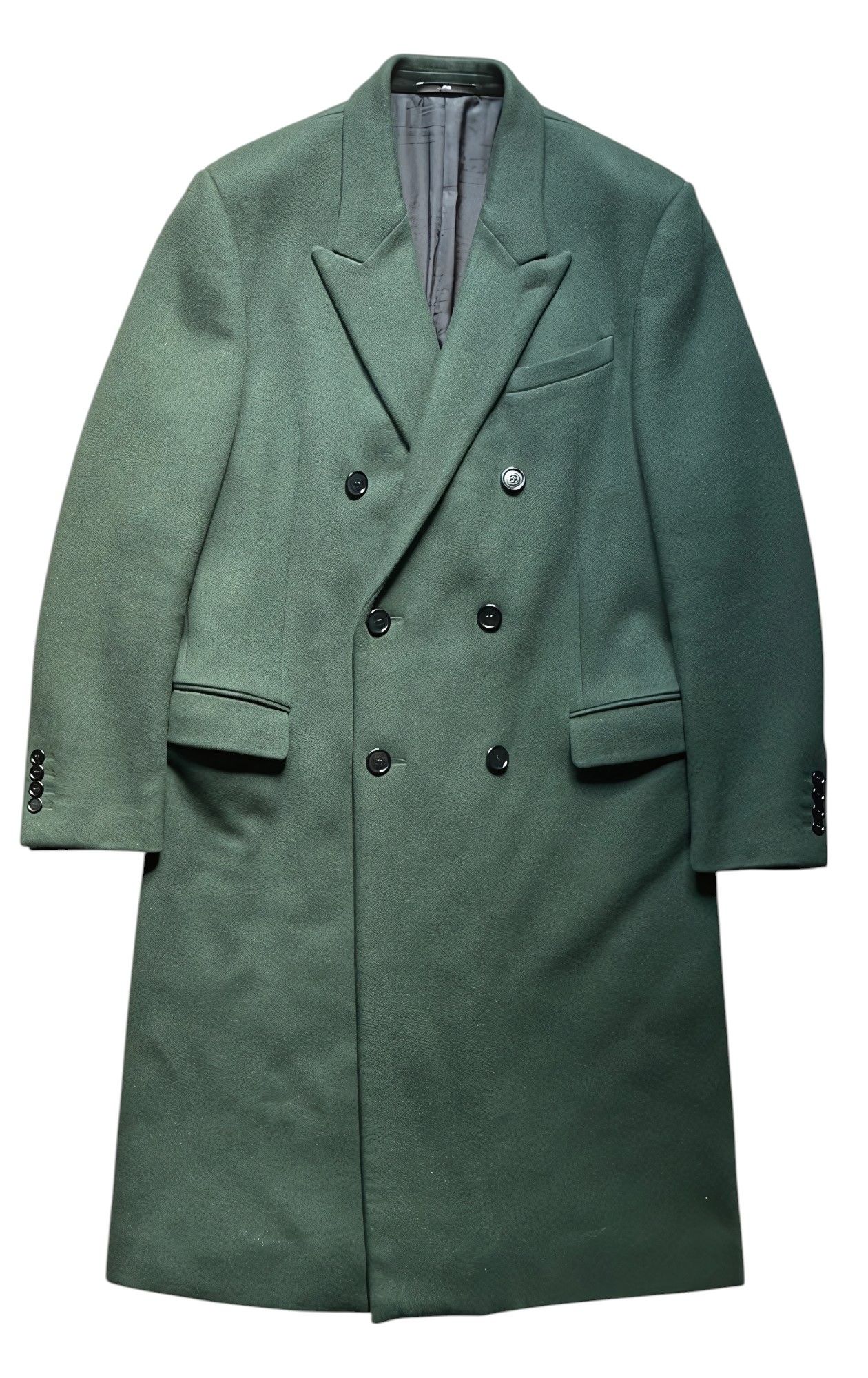 Berluti DOUBLE BREASTED CASHMERE COAT Size US L / EU 52-54 / 3 - 1 Thumbnail